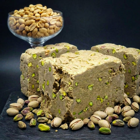 Halva – zemesrieksti ar pistācijām