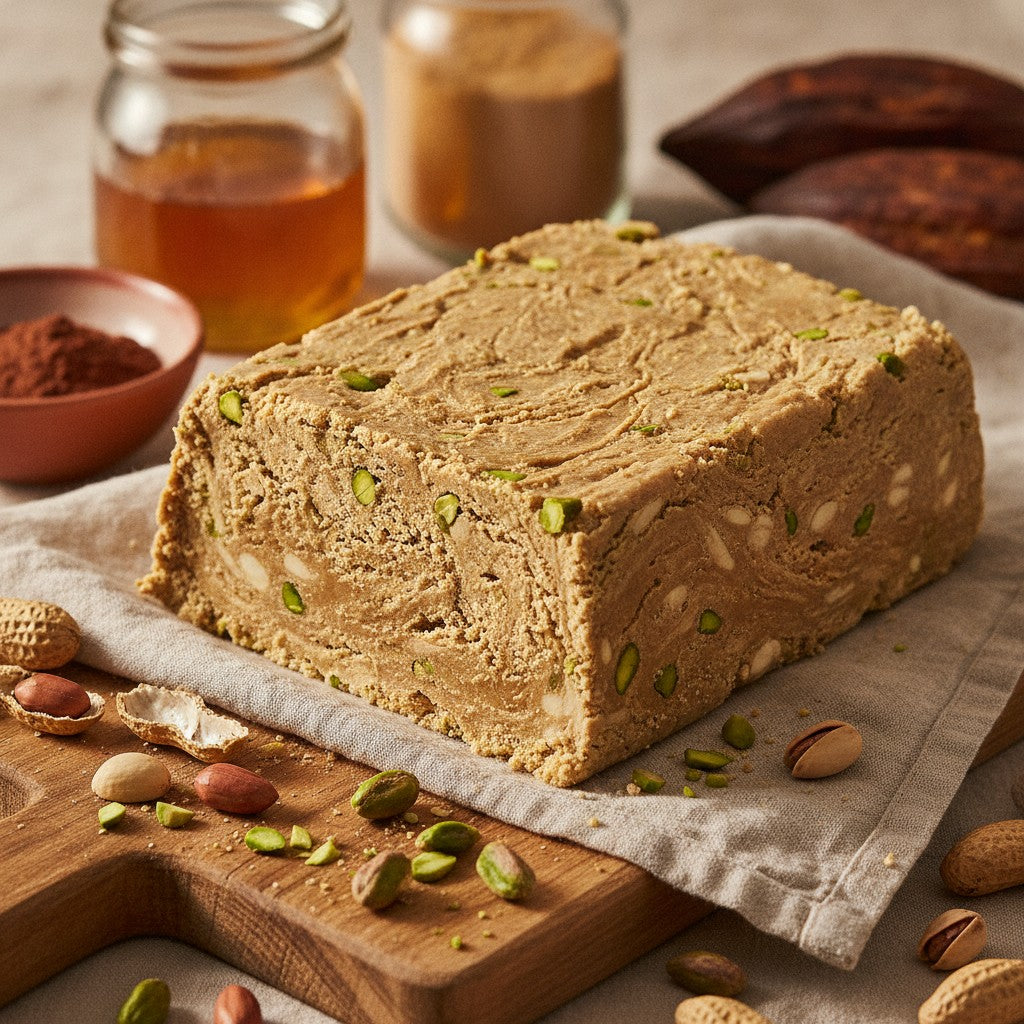 Halva where peanut and pistachio work together – article cover