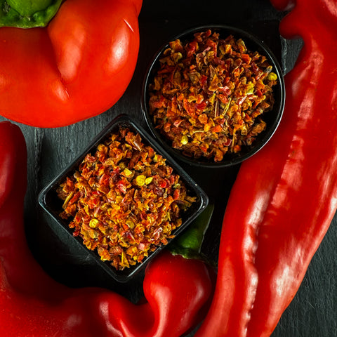 Aromātiska un smaržīga kaltēta sarkanā paprika