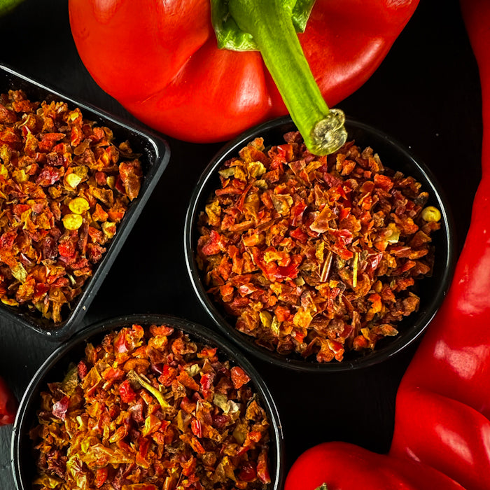 Aromatic and fragrant dried red paprika