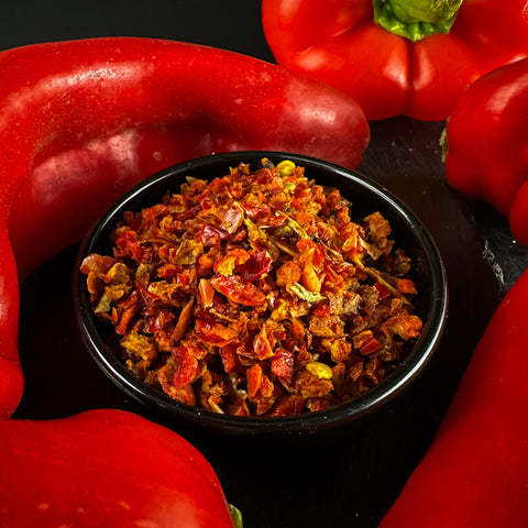Aromātiska un smaržīga kaltēta sarkanā paprika