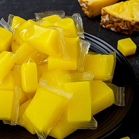 Ananasu košļājamās konfektes