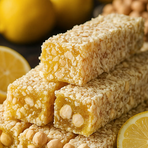 Citronu lokums ar lazdu riekstiem un mandelēm