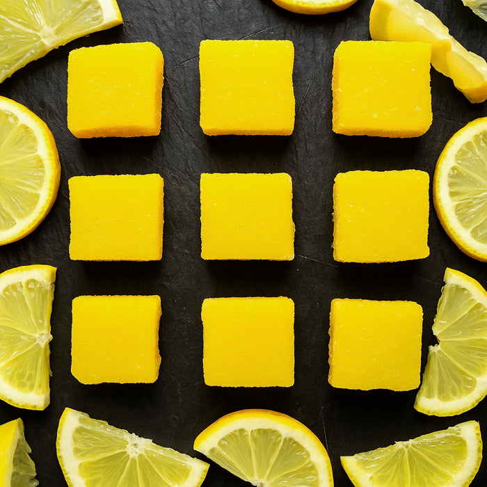 Citronu košļājamās konfektes