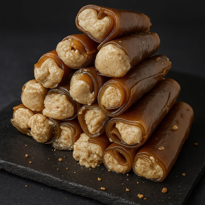 Gardas riekstu krēma ruletītes