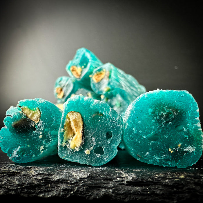 Fingers "Blue Orange" with Apricot Kernels