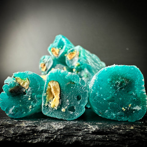 Fingers "Blue Orange" with Apricot Kernels