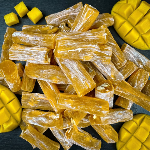 Mango Fingers ar aprikožu kauliņiem