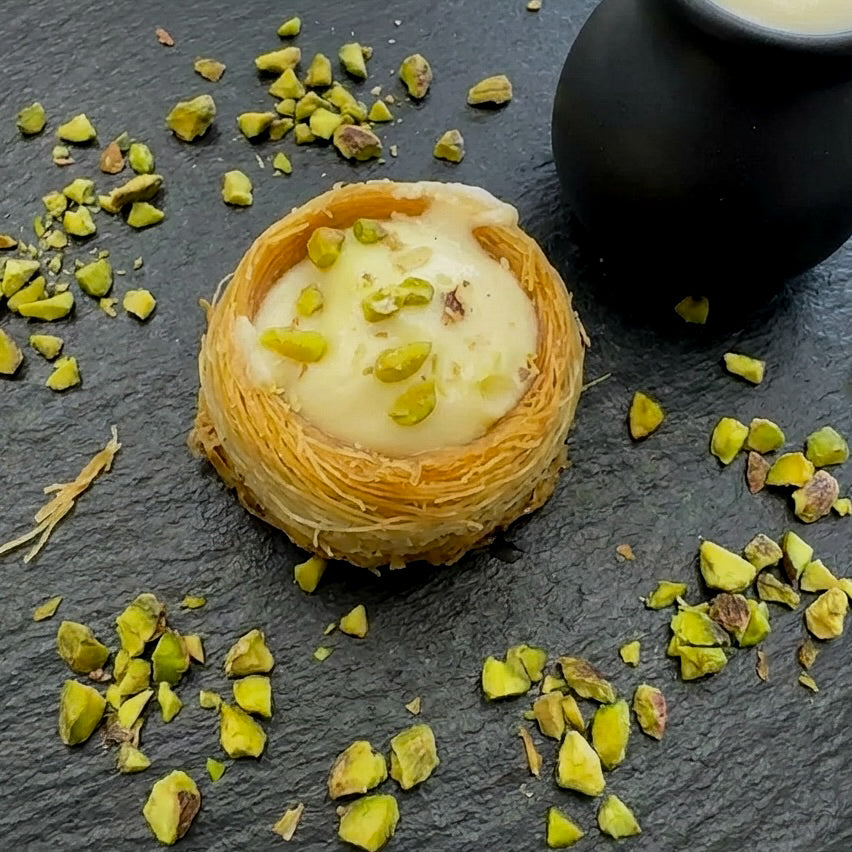 Cremiges Vogelnest