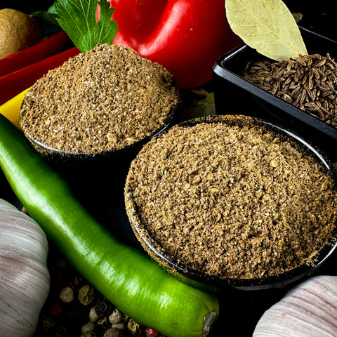 Garšvielu maisījums aromātiskiem liellopu gaļas ēdieniem