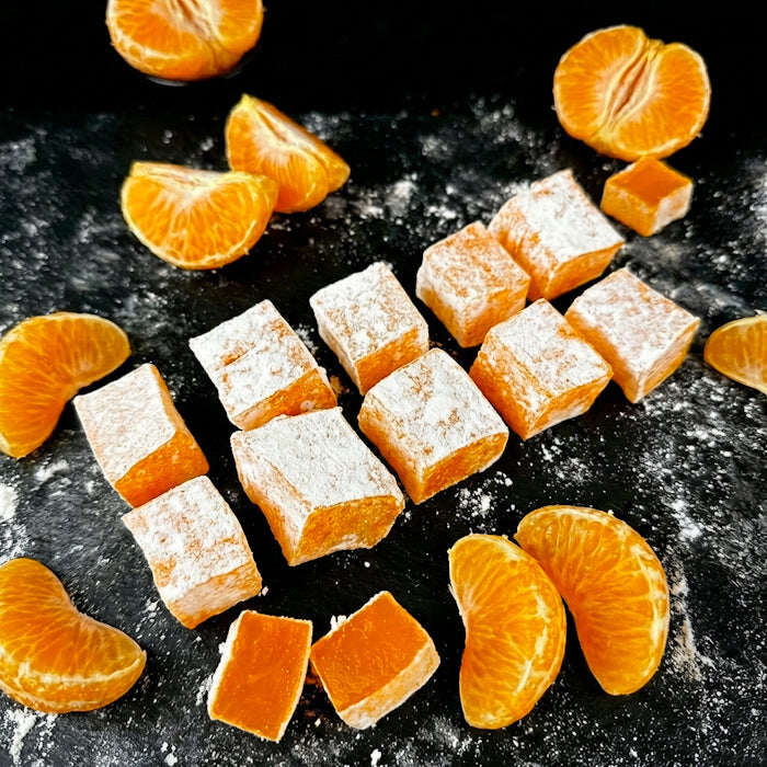 Lokums ar mandarīnu garšu