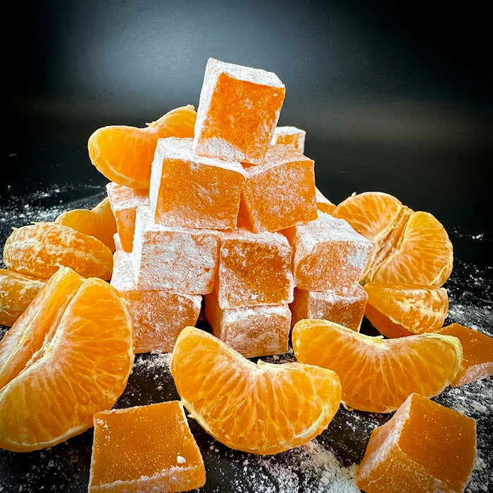 Lokums ar mandarīnu garšu