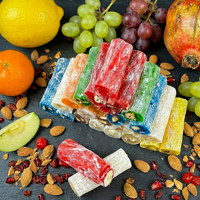 Pirkstiņi ar aprikožu kauliņiem FRUIT MIX