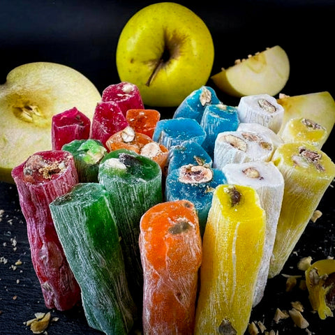 Pirkstiņi ar aprikožu kauliņiem FRUIT MIX