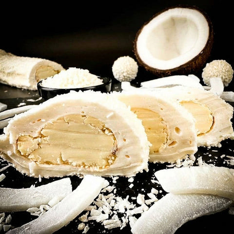 Kokospiena lokums ar baltās šokolādes "Raffaello" krēmu