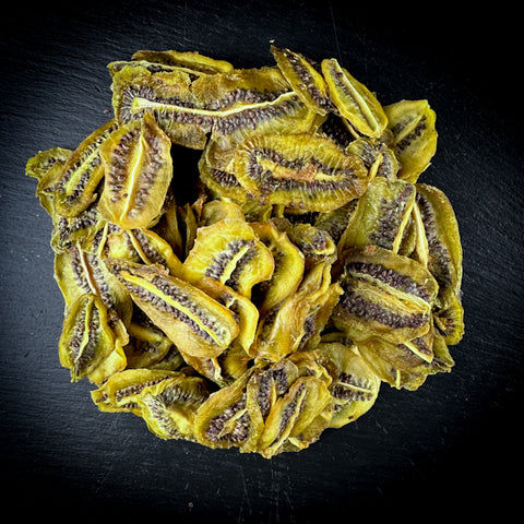 Kaltēts kivi bez pievienota cukura