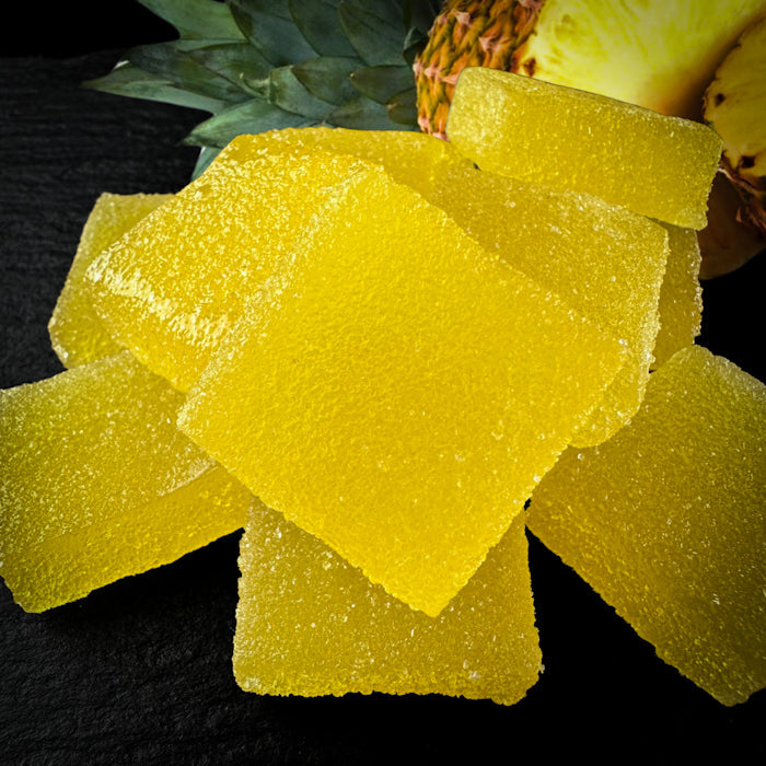 Ananāsu košļājamās konfektes