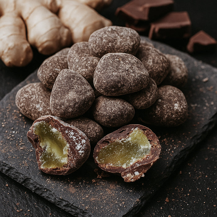 Ingvera dražejas tumšā beļgu šokolādē