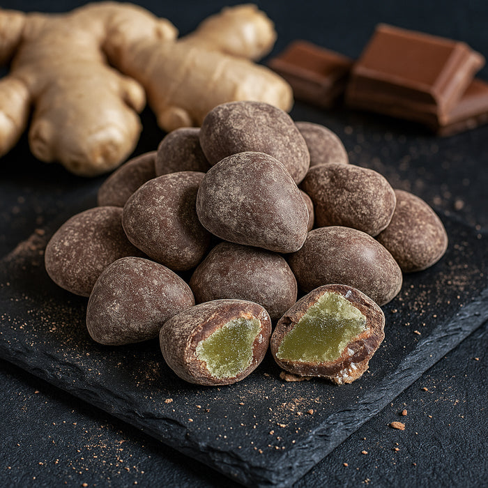 Ingvera dražejas tumšā beļgu šokolādē