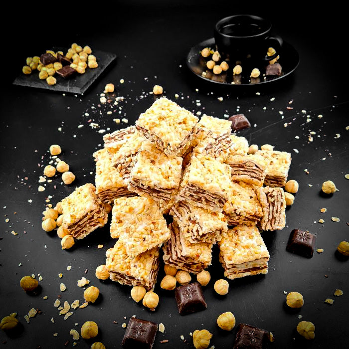 Lukuma-Törtchen mit Haselnüssen