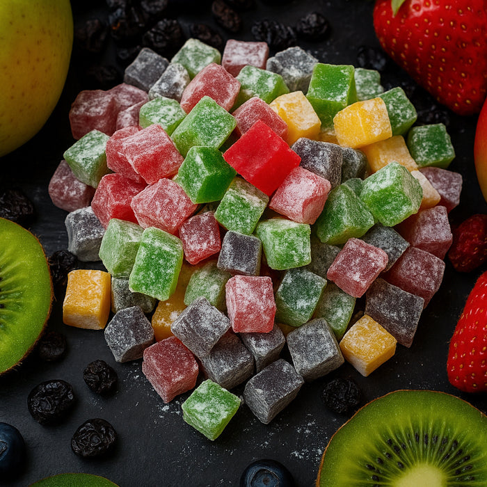 Lukums FRUTOMIX (mango, bārbele, tarhuns, upenes)