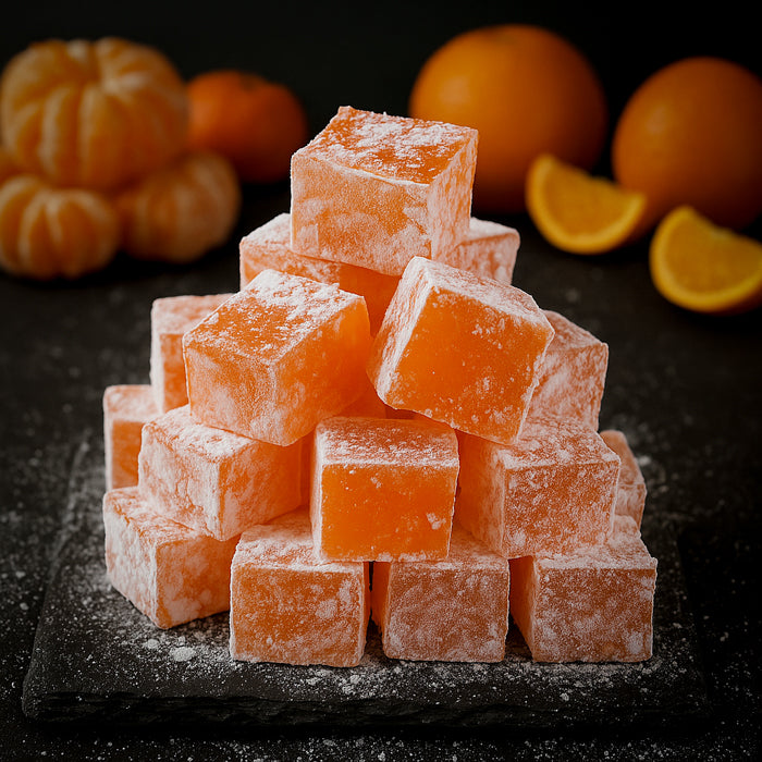 Lukums ar mandarīna garšu