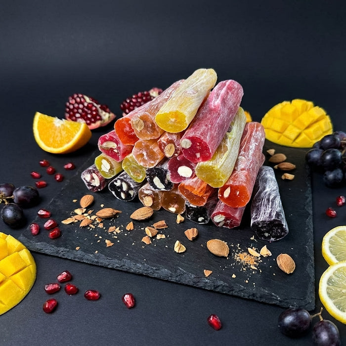 Aprikožu kauliņu pirkstiņi EXOTIC FLAVOUR MIX