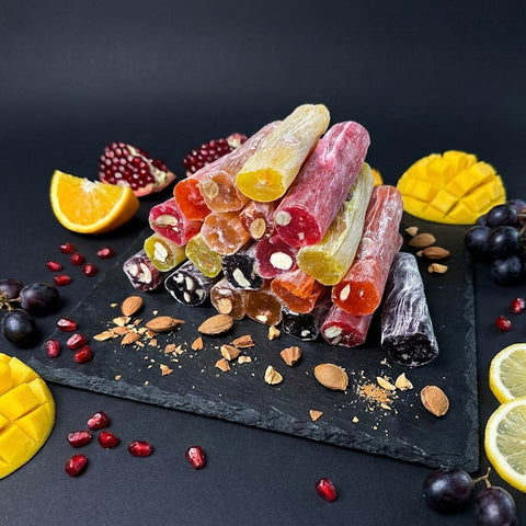 Aprikožu kauliņu pirkstiņi EXOTIC FLAVOUR MIX