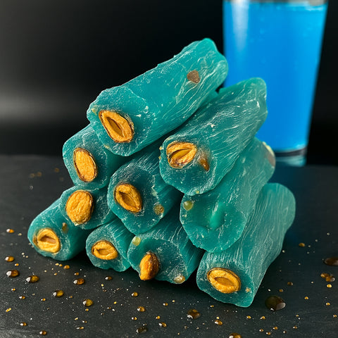 Fingers "Blue Orange" with Apricot Kernels