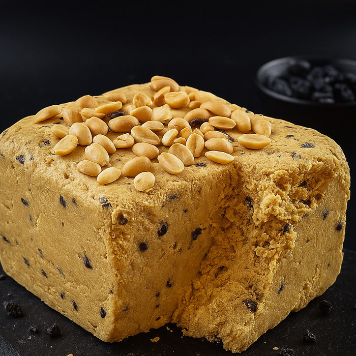 Halva - zemesriekstu ar rozīnēm