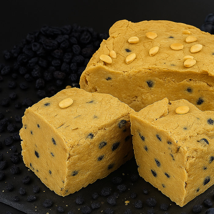 Halva - zemesriekstu ar rozīnēm